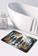 Werewolves Spooky Halloween Memory Foam Kitchen Mat Machine Washable Anti-Fatigue Mat Cushion Comfort Bath Mat Or Kitchen Rug_maomaolike.com