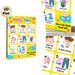 Potty Training Theme Painting Poster, Colorful Cartoon-style Step-by-step Potty Guide Poster, Clear Instructional Steps To Support Potty Training_maomaolike.com