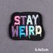 Black Patch With Slogon Iron On Patches For Clothes DIY Embroidery Applique Fusible Patch DIY Ironing Stickers Badge_maomaolike.com