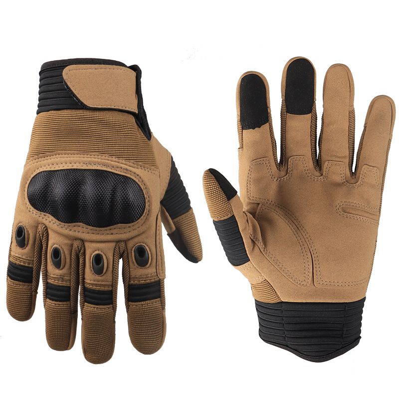 Tactical gloves Military fan breathable full finger gloves Outdoor mountain climbing extended motorcycle riding gloves Touch screen gloves_maomaolike.com