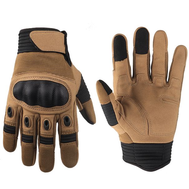 Tactical gloves Military fan breathable full finger gloves Outdoor mountain climbing extended motorcycle riding gloves Touch screen gloves_maomaolike.com
