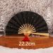 Brass Classical Ancient Scenery Spot Handicraft Chinese Style Folding Fan Cultural Play Gift For Elders_maomaolike.com