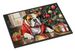 English Bulldog Cozy Christmas Doormat Front Door Mat Indoor Outdoor Rugs For Entryway, Non Slip Washable Low Pile, 24H X 36W_maomaolike.com