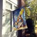 Basset Hound Happy Birthday House Flag Large Porch Sleeve Pole Decorative Outside Yard Banner Artwork Wall Hanging, Polyester, House Size, Multicolor_maomaolike.com