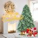 5ft Blue PE/PVC Mixed Tree
(memory Wire+iron Wire)_maomaolike.com