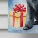 Black Standard Poodle Christmas Reindeer House Flag Large Porch Sleeve Pole Decorative Outside Yard Banner Artwork Wall Hanging, Polyester, House Size, Multicolor_maomaolike.com