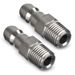 Stainless Steel Pressure Washer Quick Connect Plugs Set Of 2 | Male_maomaolike.com
