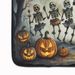 Dancing Skeletons Spooky Halloween Memory Foam Kitchen Mat Machine Washable Anti-Fatigue Mat Cushion Comfort Bath Mat Or Kitchen Rug_maomaolike.com