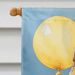 Akita Happy Birthday House Flag Large Porch Sleeve Pole Decorative Outside Yard Banner Artwork Wall Hanging, Polyester, House Size, Multicolor_maomaolike.com