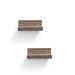 Floating Shelves 10.04" Wall Mounted Wood Shelves For Bathroom, Bedroom, Living Room, Kitchen, Hanging Shelf For Books/Storage/Decor With Invisible Brackets, Maple_maomaolike.com