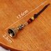 Brass Demon-Subduing Pestle Bell Copper Magical Tool Vintage Handmade Woven Rope Keychain Bag Pendant Street Stall Small Item_maomaolike.com
