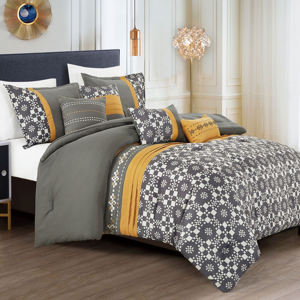 Kachina 7 Pieces Comforter Set_maomaolike.com