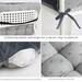 Cushion With Integrated Backrest, Non-Slip Chair Pad For Office Computer Chair, Dormitory Student Seat Cushion, Winter_maomaolike.com