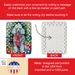 Poodle Christmas Porcelain Ornament Christmas Tree Hanging Decorations For Home Christmas Holiday, Rectangle, Gift, Multicolor_maomaolike.com