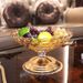 Home Snacks Candy Dried European Modern Living Room Coffee Table Creative Light Luxury Large Crystal Glass Fruit Plate_maomaolike.com