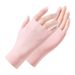 New mittens summer sunscreen gloves ice silk half-finger outdoor travel riding anti-ultraviolet manicure thin gloves_maomaolike.com