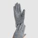 Winter wool gloves women's thin section plus velvet warm fashion cashmere autumn and winter girls fingertip flip can touch the screen_maomaolike.com