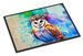 Hippie Animal Barn Owl Doormat Front Door Mat Indoor Outdoor Rugs For Entryway, Non Slip Washable Low Pile, 24H X 36W_maomaolike.com