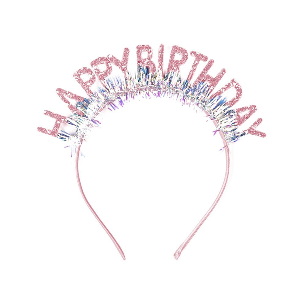 Grevosea Birthday Crown Headband Happy Birthday Accessory Decoration Gift Grevosea17cm*17cm 12pcs_maomaolike.com