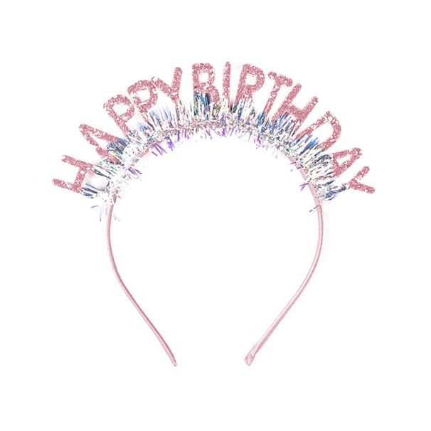 Grevosea Birthday Crown Headband Happy Birthday Accessory Decoration Gift Grevosea17cm*17cm 12pcs_maomaolike.com