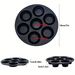1pc, Collapsible Silicone Air Fryer Cake Pan and Muffin Mold-7 Inch, Easy to Clean, Perfect for Cupcakes, Egg Bites, Kitchen Gadget and Baking Tools_maomaolike.com