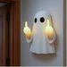 Cross-Border New Middle Finger Cute Halloween Ghost Hands Thumbs Up Night Light_maomaolike.com