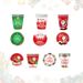 30 PCS Christmas Paper Plates,9 Inches Christmas Party Supplies 6 Designs Snowman And Santa Claus Disposable Plates For Christmas Party Dinner Tableware Decoration Supplies_maomaolike.com