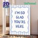 Inspirational Quote Painting Poster, Blue & White Striped Wavy Frame Handwritten Typography Poster, Warm Heartfelt Message Ideal For Living Room_maomaolike.com
