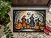 Trick Or Treaters Spooky Halloween Doormat Front Door Mat Indoor Outdoor Rugs For Entryway, Non Slip Washable Low Pile, 24H X 36W_maomaolike.com