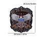 Motorcycle Iron On Patches For Clothing Thermoadhesive Patch On Clothes LIVE TO RIDE Biker Embroidery Large Back Tactical Patch_maomaolike.com