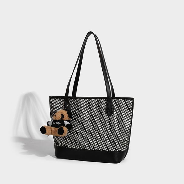 2026 Summer New High-End Niche Retro Style Underarm Straw Bag, Large Capacity Simple Tote Bag_maomaolike.com