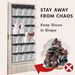 24 Grid Door Hanging Bag Storage Bag Storage Bag Shoes Storage Bag Multi-Layer Grid Storage Hanging Bag_maomaolike.com