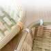 Square Household Woven Draining Kitchen Storage Vegetable Washing Bamboo Basket_maomaolike.com