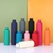 750ml Insulated Bottle Solid Color Stainless Steel Jug With Lid Large Capacity Ice Coffee Cup Portable For Driving_maomaolike.com
