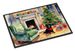 Schipperke Cozy Christmas Doormat Front Door Mat Indoor Outdoor Rugs For Entryway, Non Slip Washable Low Pile, 24H X 36W_maomaolike.com