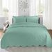 Ultrasonic Quilted Bedspread Set - 3-Piece American-Style Soft Embossed Duvet Cover (Machine Washable, Lightweight &_maomaolike.com
