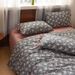 Wholesale INS Fresh Korean Style Pastoral 4-Piece With Bowknot Floral For Homestay Apartment Pure Cotton Four-Piece Set_maomaolike.com