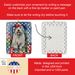 Old English Sheepdog Christmas Porcelain Ornament Christmas Tree Hanging Decorations For Home Christmas Holiday, Rectangle, Gift, Multicolor_maomaolike.com