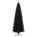 8ft Pencil Christmas Tree, Unlit Artificial Christmas Tree Slim Douglas Fir Xmas Tree With Realistic Branches, Halloween Tree With 1168 Tips_maomaolike.com
