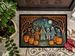 Papel Picado Skeletons Spooky Halloween Doormat Front Door Mat Indoor Outdoor Rugs For Entryway, Non Slip Washable Low Pile, 24H X 36W_maomaolike.com