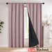 Rod-mounted, Fully Blackout Curtains For The Living Room, Sun-blocking._maomaolike.com