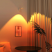 LED Magnetic Charging Wall Everlasting Sunset Movable Night Light Background Atmosphere Lamp Small Hill Spotlight_maomaolike.com