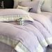 Maroch French Style High Luxury Cloud Feel Bear Ultra Velvet Four-Piece Set Polka Dot Warm Bedding Christmas_maomaolike.com