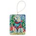 Komondor Christmas Porcelain Ornament Christmas Tree Hanging Decorations For Home Christmas Holiday, Rectangle, Gift, Multicolor_maomaolike.com