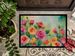Roses In Watercolor Doormat Front Door Mat Indoor Outdoor Rugs For Entryway, Non Slip Washable Low Pile, 24H X 36W_maomaolike.com