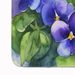 Rhode Island Violets In Watercolor Memory Foam Kitchen Mat Machine Washable Anti-Fatigue Mat Cushion Comfort Bath Mat Or Kitchen Rug_maomaolike.com