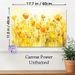 Yellow Wildflower Themed Painting Poster, Soft Watercolor Vibrant Yellow Wildflower Field Poster, Warm-toned Gentle Floral Decor Idea For Living Room_maomaolike.com