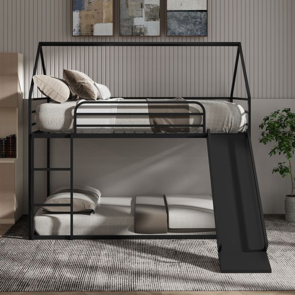 Twin Over Twin House Bed WfNZGB_maomaolike.com