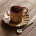 Pleated Coffee And Saucer, High-end Exquisite Ceramic Mug, Women's Home-use Design, Niche Milk Cup, Drinking Cup_maomaolike.com