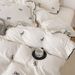 3pcs Bow Embroidery Bedding Ruffles Duvet Set (1*Duvet Cover + 2*Pillowcase, Without Core)for Bedroom Guest Room_maomaolike.com